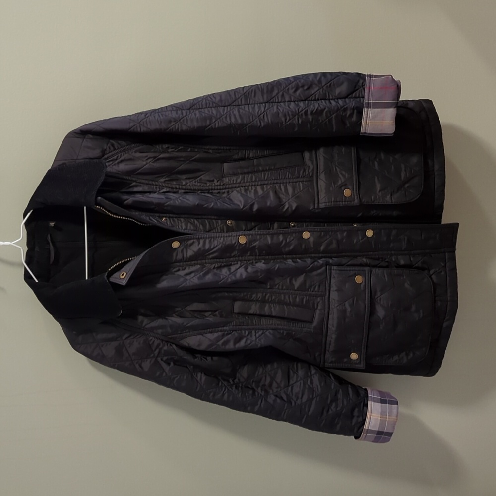 Black Barbour US size 12 (UK 16) jacket
